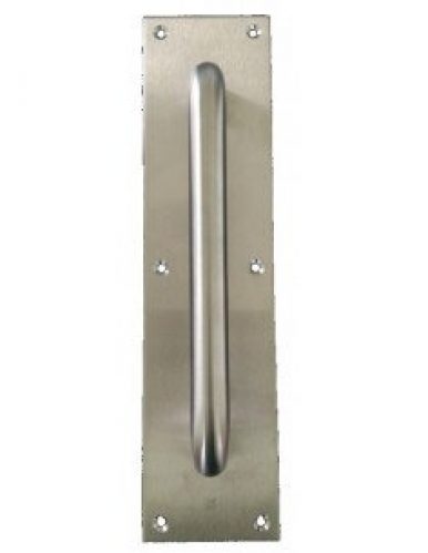 HERACLES – Poignée tirage inox sur plaque