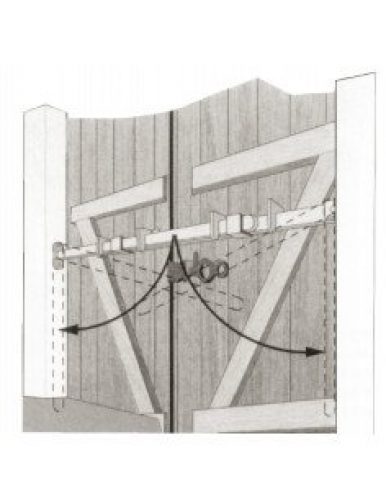 HERCULE – Barre de sécurité 2 articulations 0.8m-1m20 – 05501