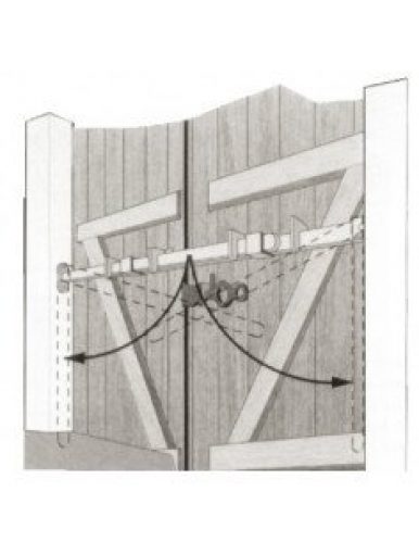 HERCULE – Barre de sécurité 2 articulations 1m20-1m40- 05502