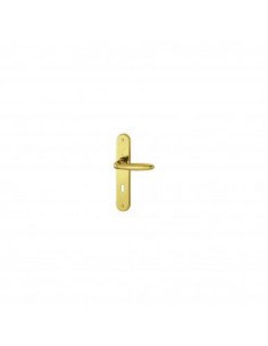 HOPPE Ensemble sur plaques laiton VERONA 2818404 bec de canne a…