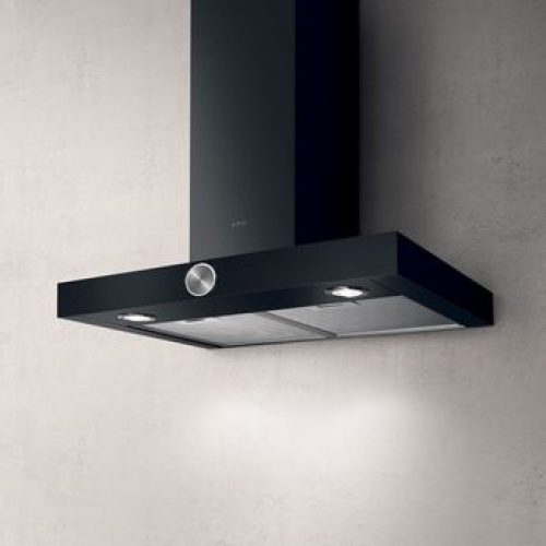 Hotte cuisine Elica murale LOL noire  60 cm