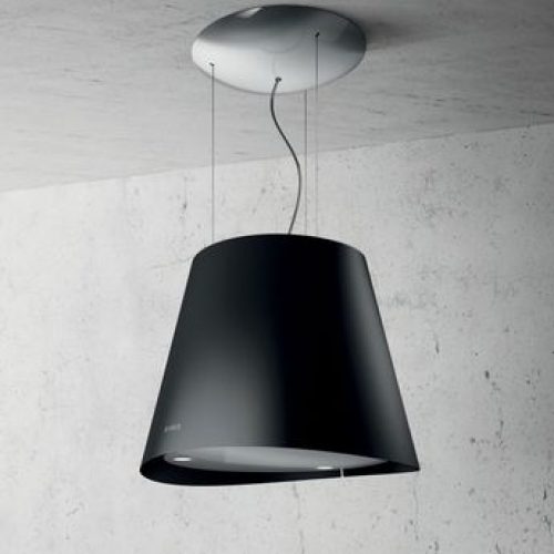 Hotte cuisine Elica suspendue noir EASY  50 cm
