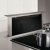 Hotte cuisine escamotable Silverline STARLA inox et verre