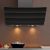 Hotte cuisine murale Silverline CITY noir