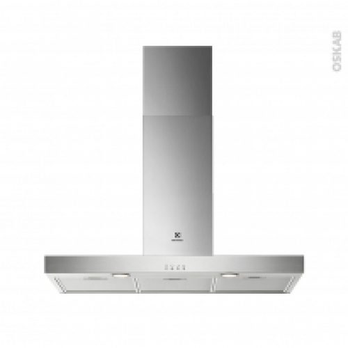 Hotte De Cuisine Aspirante Box 90 Cm Inox Electrolux Lft419X