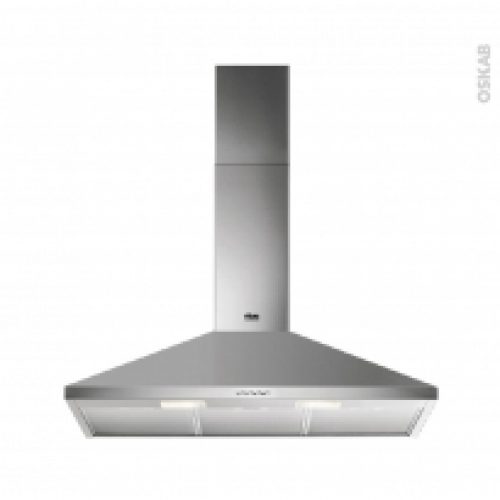 Hotte De Cuisine Aspirante Pyramide 90Cm Inox Faure Fhc92462Xa