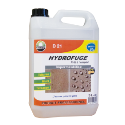 Hydrofuge et oléofuge – toitures et murs – D21