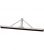 Ideal Raclette de sol caoutchouc Sieger, 600 mm, contre-fiche en V, sans manche