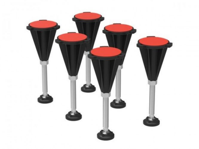 Ideal Standard 6 Pieds pour receveurs de douche Ultra Flat S (K936467)