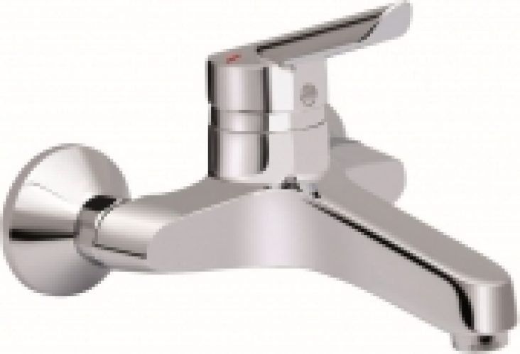 Ideal Standard CeraPlus Spezialarmaturen – Mitigeur monocommande lavabo pour montage mural avec projection 180 mm sans garniture de v…