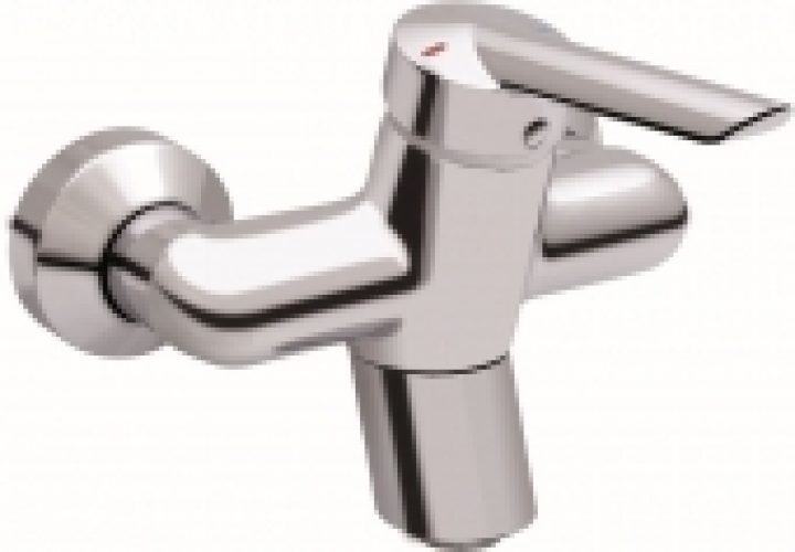 Ideal Standard CeraPlus Spezialarmaturen – Mitigeur monocommande lavabo pour montage mural avec projection 100 mm sans garniture de v…