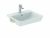 Ideal Standard Connect Air – Lavabo semi-encastré 500×440 blanc sans revêtement