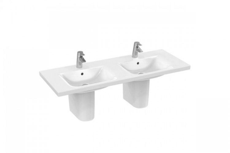Ideal Standard Connect Double Lavabo 1300 mm (E81)