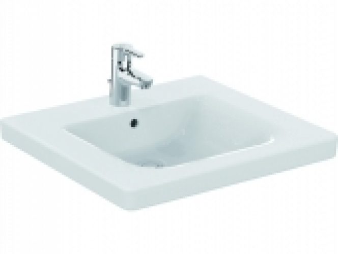 Ideal Standard CONNECT FREEDOM – Lavabo  600×555 blanc sans revêtement