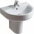 Ideal Standard Connect – Lavabo  550×455 blanc sans revêtement