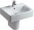 Ideal Standard Connect – Lavabo  550×460 blanc sans revêtement