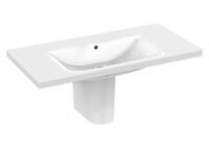 Ideal Standard Connect Lavabo pour meuble (module complémentaire) 1000 mm (sans trou de robinetterie