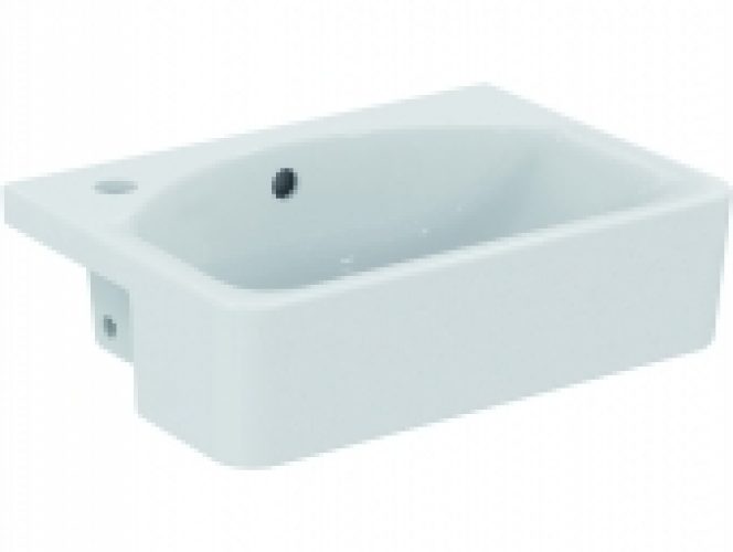 Ideal Standard Connect – Lavabo semi-encastré 500×360 blanc avec IdealPlus