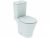 Ideal Standard Cuvette WC à poser Aquablade pour réservoir apparent Connect Air (E0097)