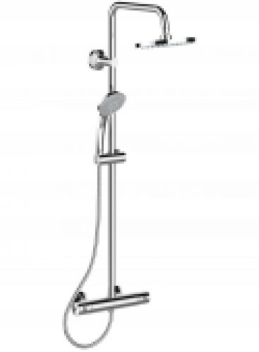 Ideal Standard Idealrain – Système de douche avec thermostatique mitigeur CeraTherm 60 chrome