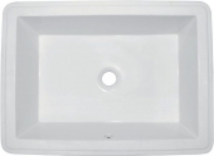 Ideal Standard Strada – Lavabo à encastrer par le dessous 590×435 blanc sans revêtement