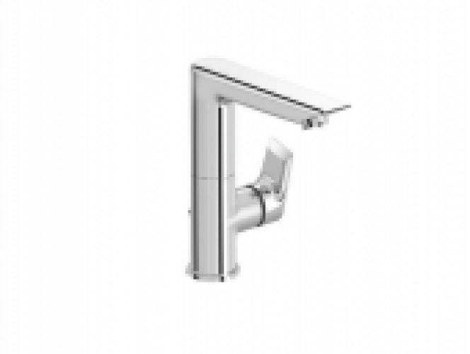 Ideal Standard Tesi – Mitigeur monocommande lavabo taille L avec bec orientable avec garniture de vidage chrome