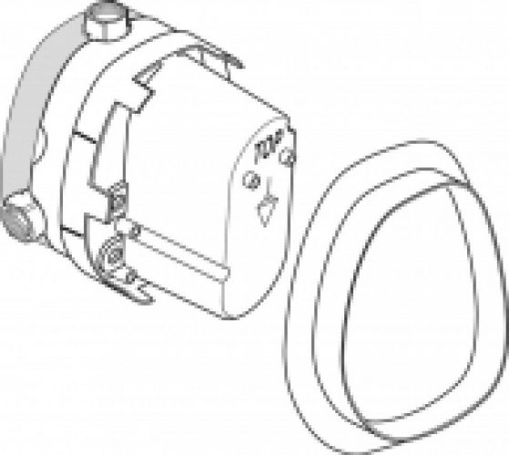 Ideal Standard Unterputz-Bausätze 1 – Kit décoration Corps pour thermostatique à encastrer