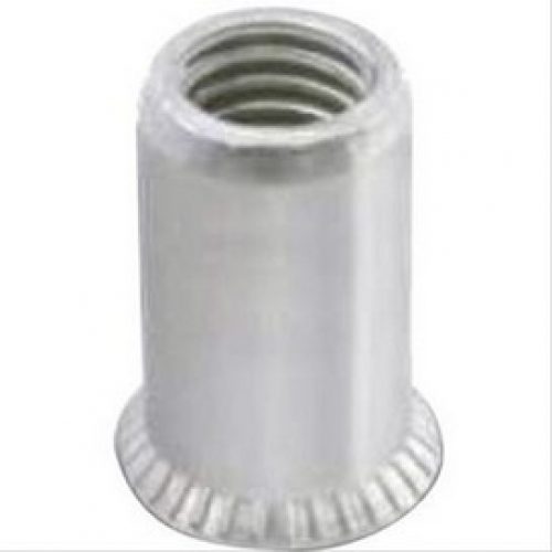 Insert alu tête fraisée 6 LONG     boîte de  200