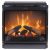 Insert décoratif – optiflame – chauffage électrique – 1200w – DFC2010 Noir -20′