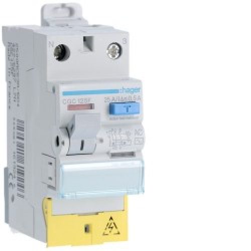 Inter dif 1P+N 25A 500mA AC BD – INTER DIFF BIPOLAIR  HAGER CGC125F