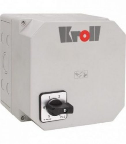 Interrupteur 5 allures pour 7 ampere max. pour ventilo LH120-230