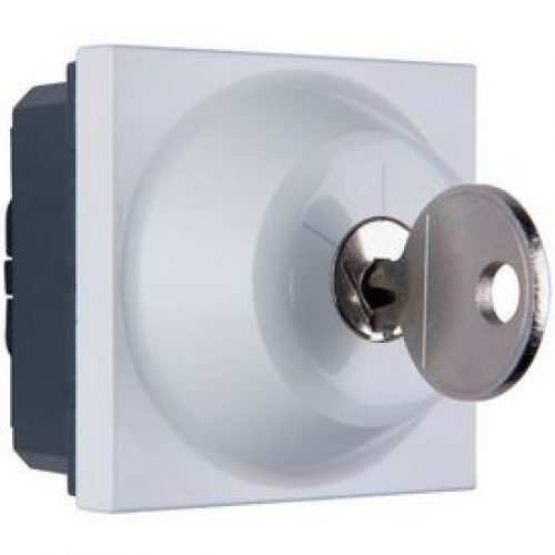 Interrupteur à clé Ronis 2 positions Mosaic  Legrand