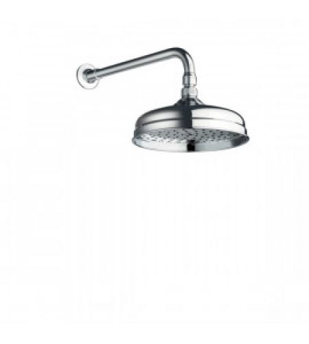 Intégré dans la douche avec bras de douche et pomme de…