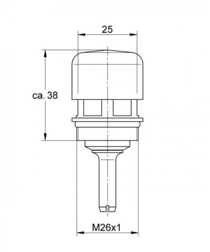 Inverseur Grohe Eichelberg pour montage en surface