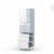 Ipoma Blanc Brillant Kit Renovation 18 Colonne Four Niche 45 N2158 1 Porte 3 Tiroirs L60Xh195Xp60