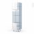 Ipoma Blanc Brillant Kit Renovation 18 Colonne Fourmo 3638 N1616 2 Portes L60Xh217Xp60