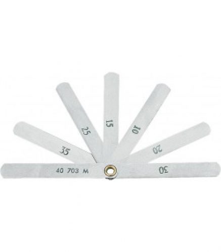 Jauge de reglage des soupapes Gedore 0,1 – 0,4 mm