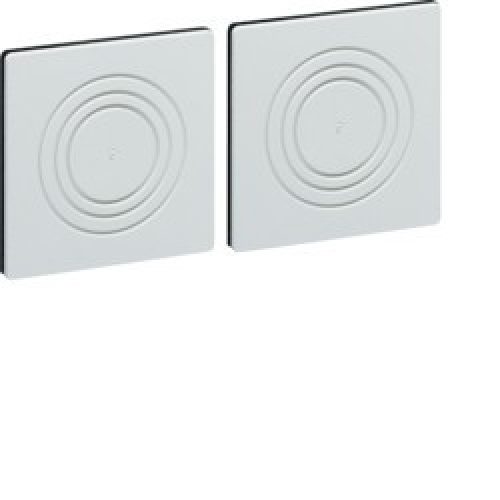 Jeu 2 obturateurs lat. – ENVELOPPES  HAGER FD00P4