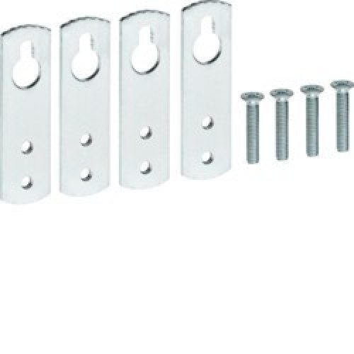 Jeu 4 pattes fixation murale – ENVELOPPES  HAGER FD00F2