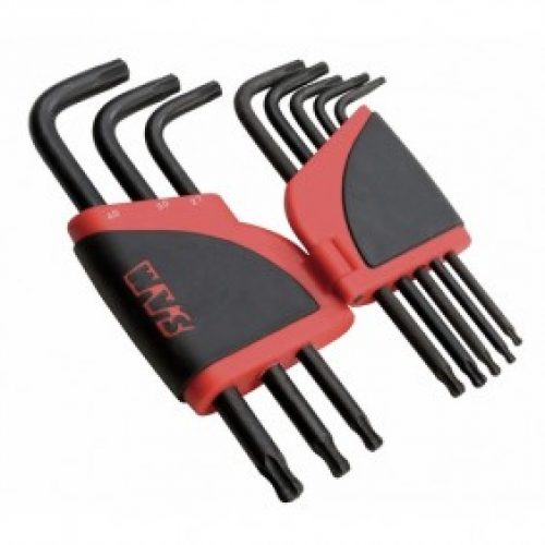 Jeu 8 clés torx – tête sphérique – T9 à T40, 66-R8ALZ