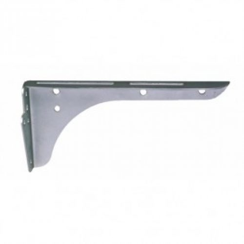 Jeu de 2 consoles de lavabo en acier zingué