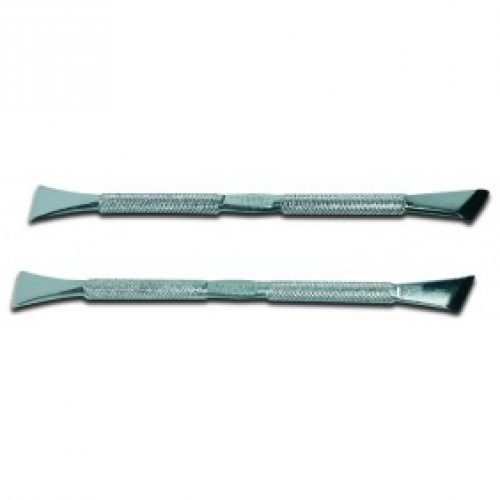 Jeu de 2 couteaux inox double