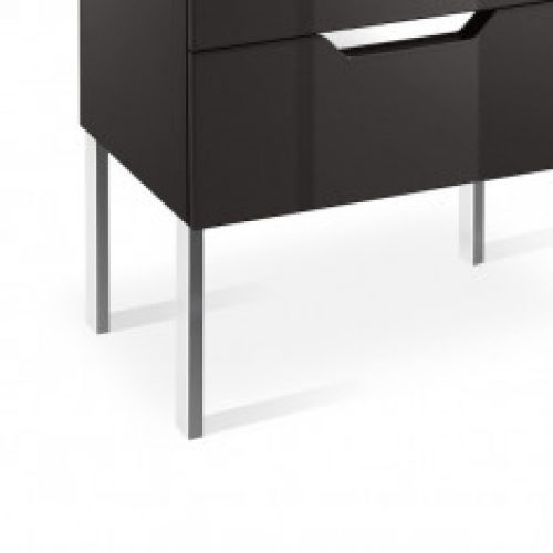 Jeu de 2 pieds de 327mm meuble KALAHARI-N