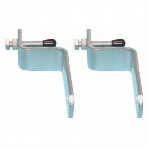 Jeu de 2 supports contre coudés pour lavabo