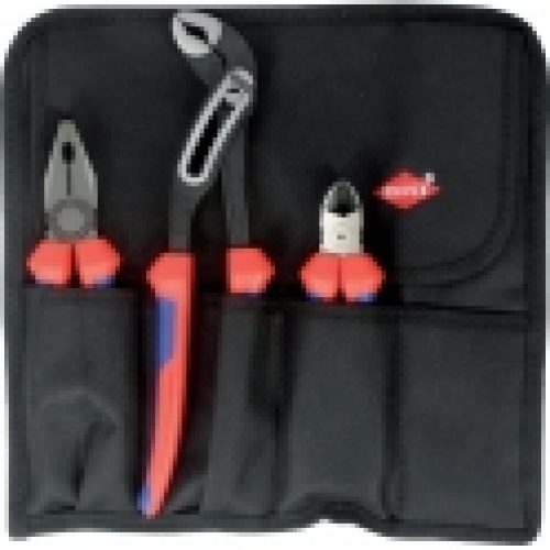 Jeu de 3 pinces à gaines bi matière – Knipex