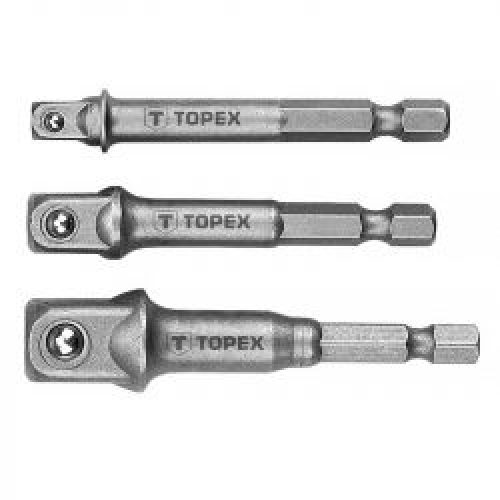 Jeu De 3 Reducteurs 1 2 1 4 3 8 Topex 38D151