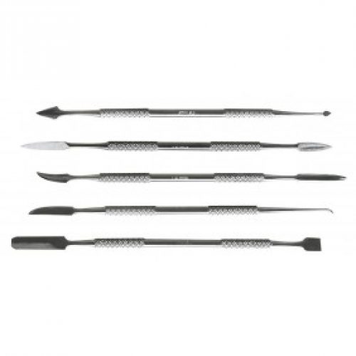 Jeu de 5 brunissoirs inox