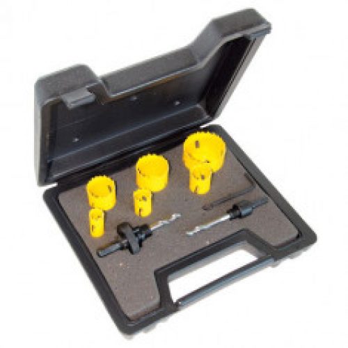 Jeu de 6 scies cloches C.K. + outils pour électricien 424045