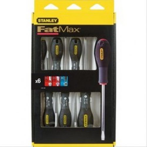 Jeu de 6 tournevis Stanley