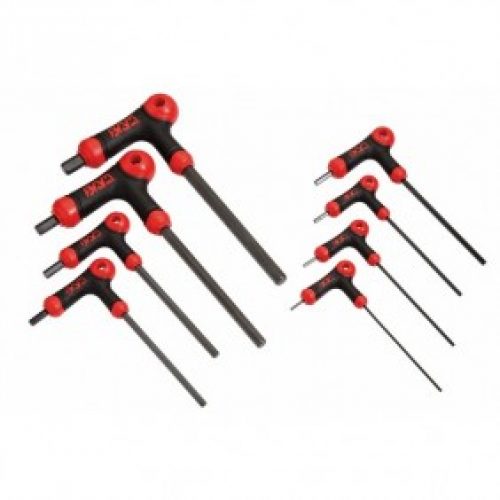 Jeu de 8 clés allen à poignée 2 à 10 mm 60 PTJ 8